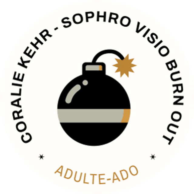 1 SOPHRO BURN OUT - VISIO A DISTANCE Adulte-Ado 1 SEANCE INDIVIDUELLE via votre connexion internet - 1 heure (prix par personne)